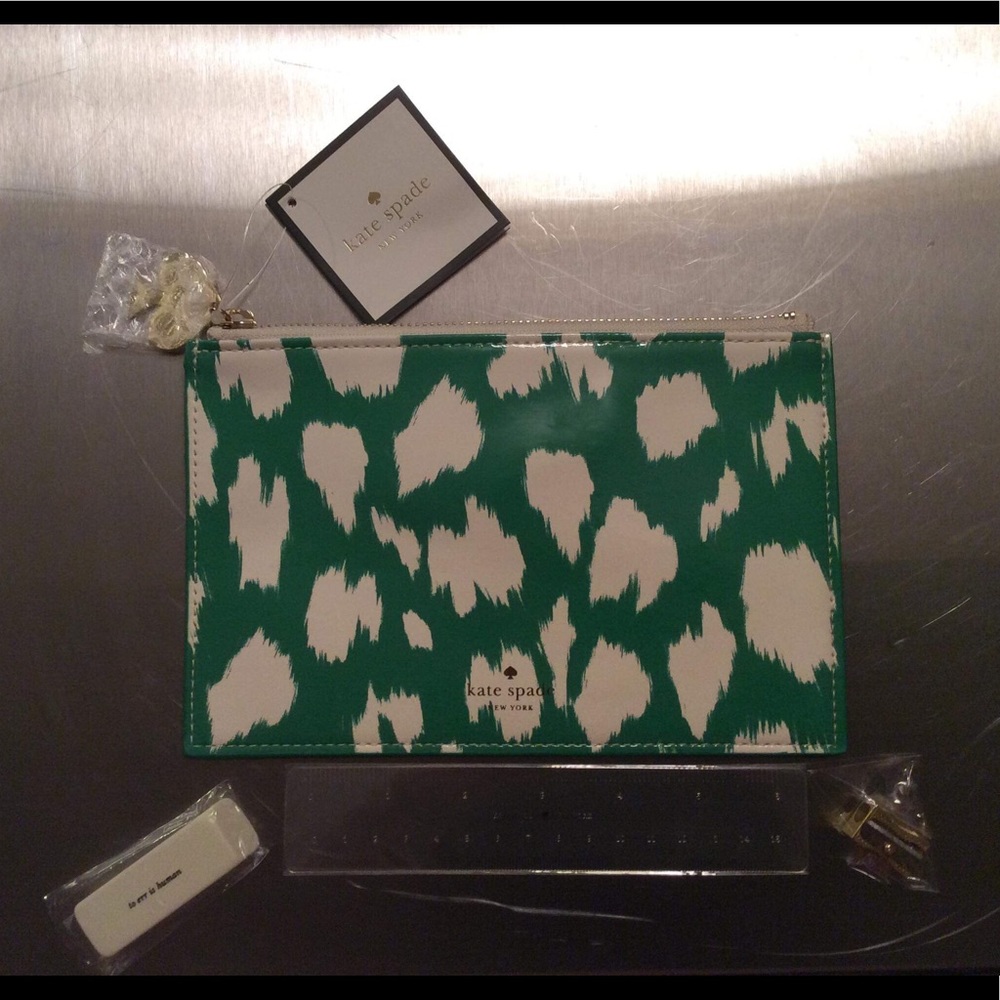 NWT Kate Spade Pencil Pouch (or cosmetic bag)